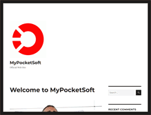 Tablet Screenshot of mypocketsoft.com